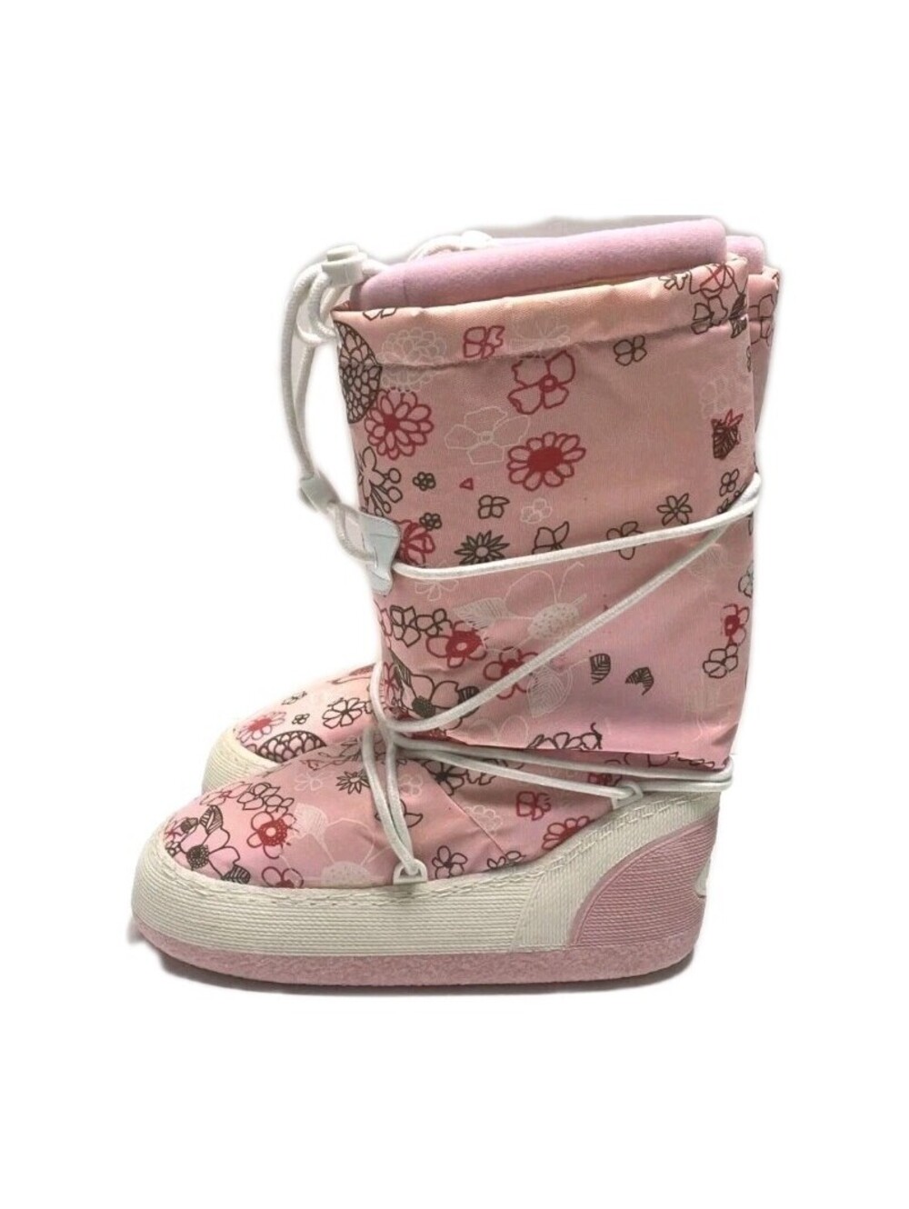 NICE Venus Moon Boots Pink Floral Women's 7/8